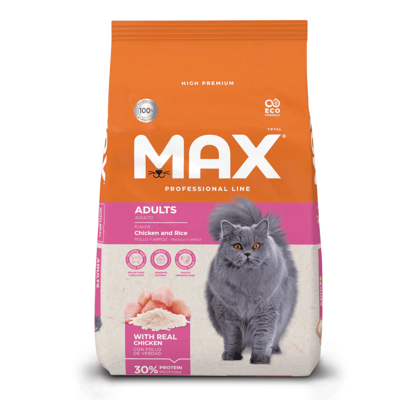 Max Cat Gatos Adultos Sabor Pollo 10.1 kg