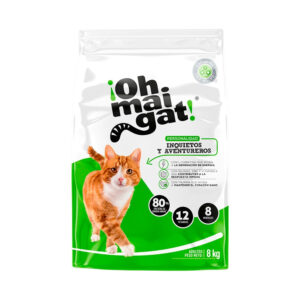 Concentrado Ohmaigat para gatos inquietos por 8 Kg