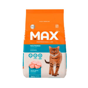 Max Cat Castrados Pollo 3 Kg