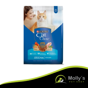Cat Chow Gatos Adultos Pescado 8 Kg