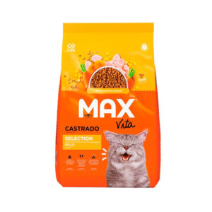 Max Vita para Gatos Castrados Selection Pollo de 3 Kg