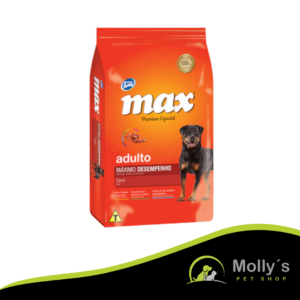 Max Máximo Desempeño Perros Adultos Carne 15 kg