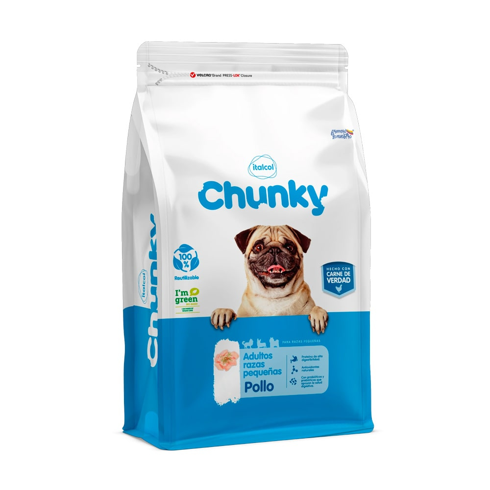 Chunky: Alimento para perros adultos razas pequeñas