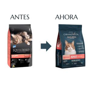 Equilibrio Concentrado Gatos Adultos Salmon 1.5 Kg