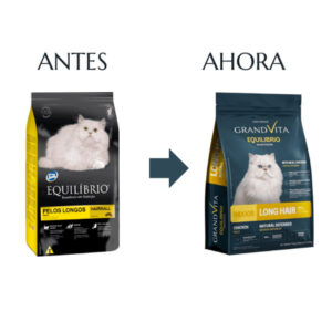 Equilibrio Concentrado Gatos Adultos Pelos Longos