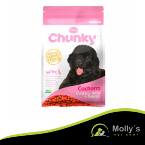 Chunky cachorro cordero, arroz y salmón - alimento para perros cachorros cordero arroz y salmon