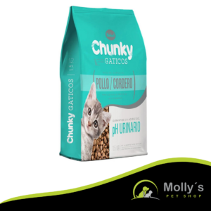 Chunky gatitos - 8kg - Alimento para gatitos pollo y cordero