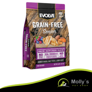 Evolve Dog Grain Free Senior Chicken-Pollo