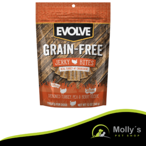 Evolve Snack Sin Granos para Perros Pavo Evolve - 340 gr