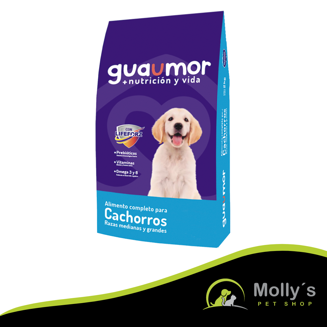 Guaumor Perros Cachorros Razas Mediana Y Grande - 25 kg