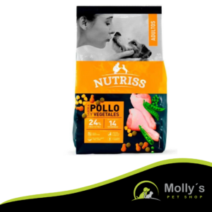 Nutriss Adulto pollo y vegetales  - 30 kg