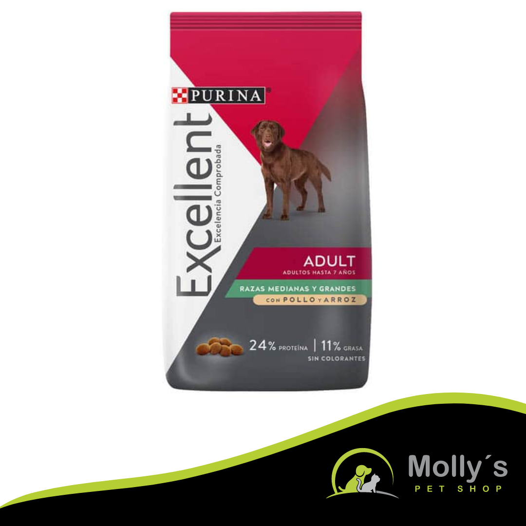 Excellent adultos raza mediana y grande - 3kg