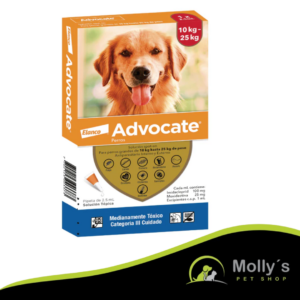 Advocate Antipulgas Perro 10 - 25 Kg