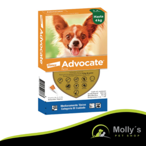 Advocate Antipulgas perro Hasta 4 Kg