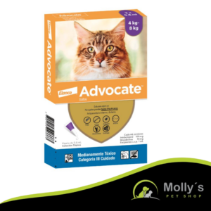 Advocate Antipulgas Gato Hasta 8 Kg