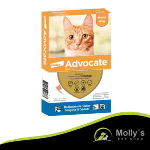 Advocate Antipulgas Gato Hasta 8 Kg