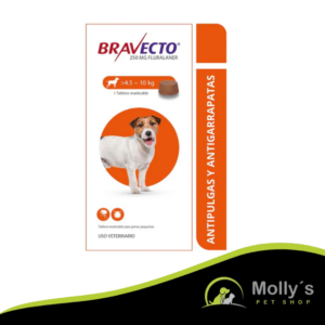 Bravecto 12 Semanas Antiparasitario Perro 4.5 - 10 Kg