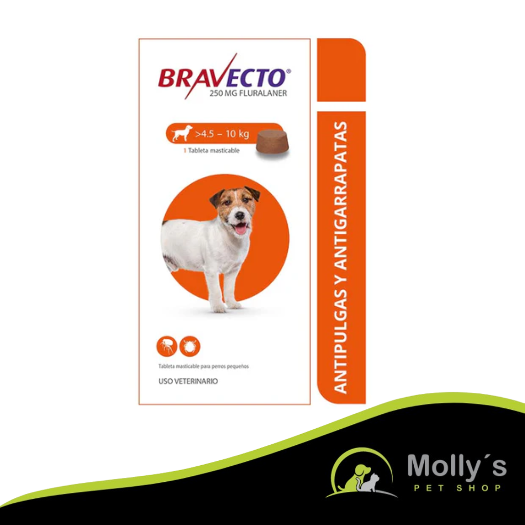 Bravecto 12 Semanas Antiparasitario Perro 4.5 - 10 Kg