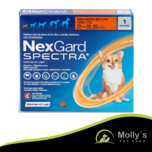 Nexgard Spectra Antiparasitario Perro 2 - 3.5 Kg
