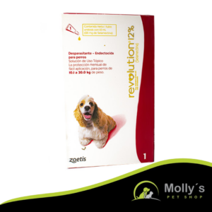 Revolution 12% Antiparasitario Perro de 10 - 20 Kg