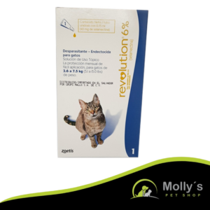 Revolution 6% Antiparasitario Gato 2.6 - 7.5 Kg