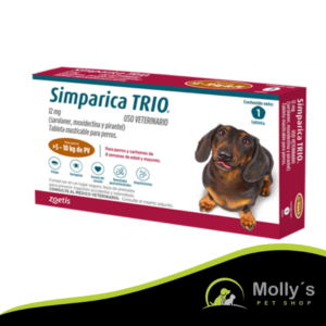 Simparica Trio Antiparacitario Perro 5 - 10 Kg