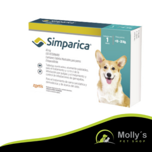 Simparica Antiparasitario Perro 10 - 20 Kg