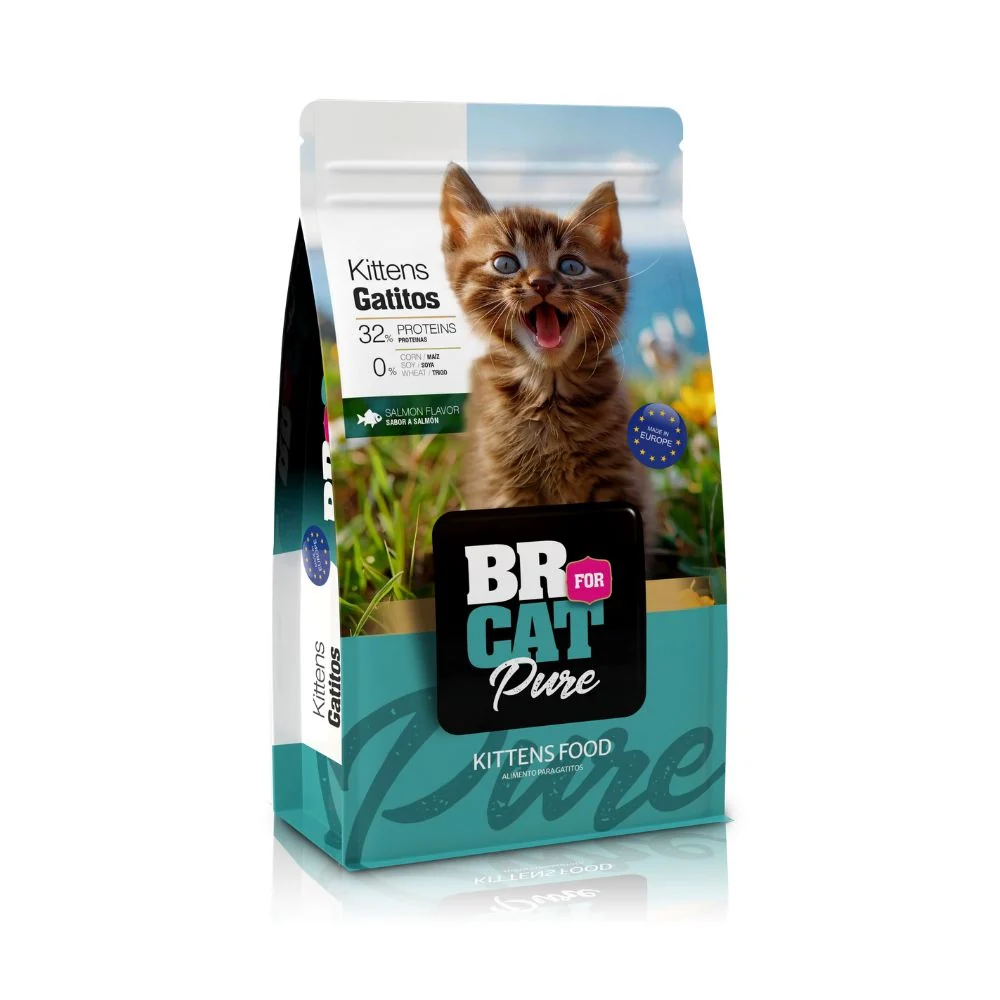 Br For Cat Pure Gatito Sabor a Salmón
