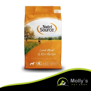 Nutrisource: Alimento Premium para Perros Cordero y Arroz