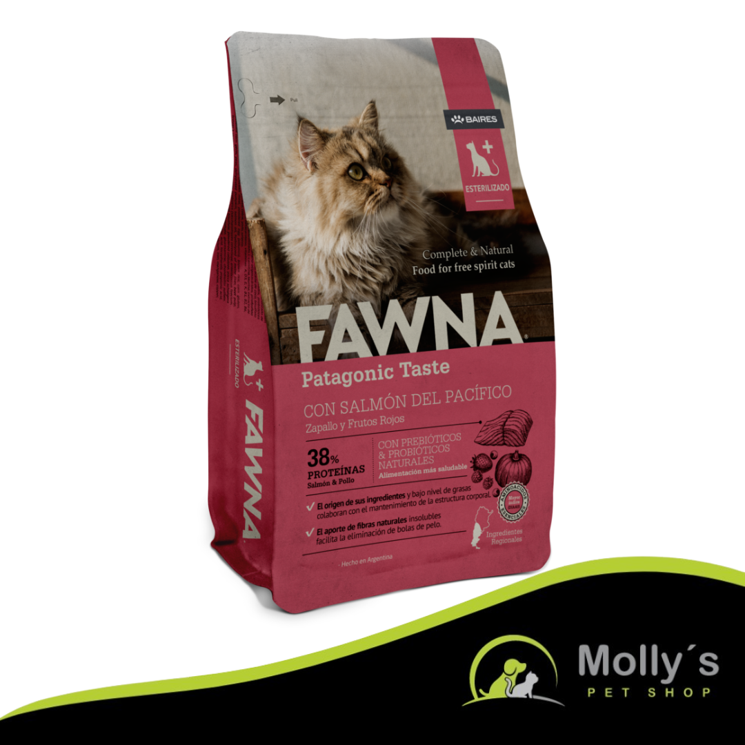 Fawna Salmón Del Pacífico Gato Adulto Esterilizado