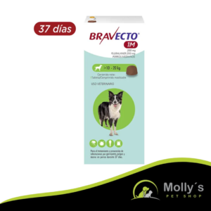 Bravecto Antiparasitario 37 Días Perros de 10 - 20 Kg