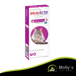 Bravecto Antiparasitario Gatos de 6.25 - 12.5 Kg PIPETA