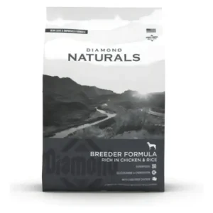 Diamond Naturals Breeder Rich in Chicken And Rice 44 lb