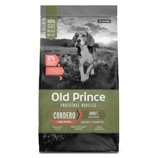 Old Prince Novel Perros Adultos Raza Pequeña Sabor Cordero