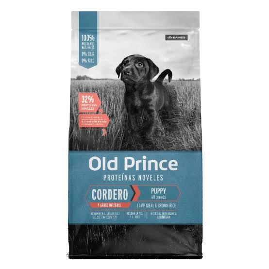 Old Prince Novel Perros Cachorros Sabor Cordero