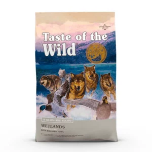 Taste of the Wild Wetlands Canine Formula con Pato y Codorniz Asada y Pavo Ahumado