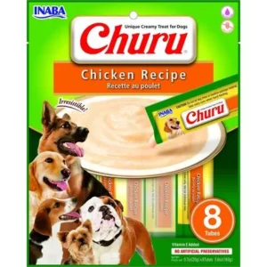 Inaba Dog Snack Churu 8 Piezas Pollo 160 gr