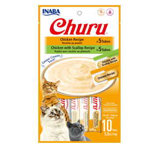 Inaba Cat Snack Churu 10 Piezas - chicken Variedad 140 gr