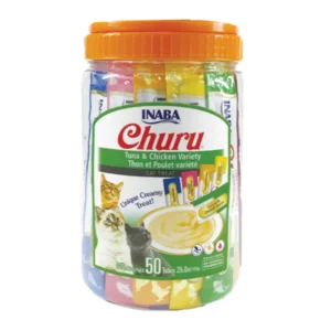 Inaba Cat Snack Churu Bombonera 50 Piezas Variedad Pollo 700 gr