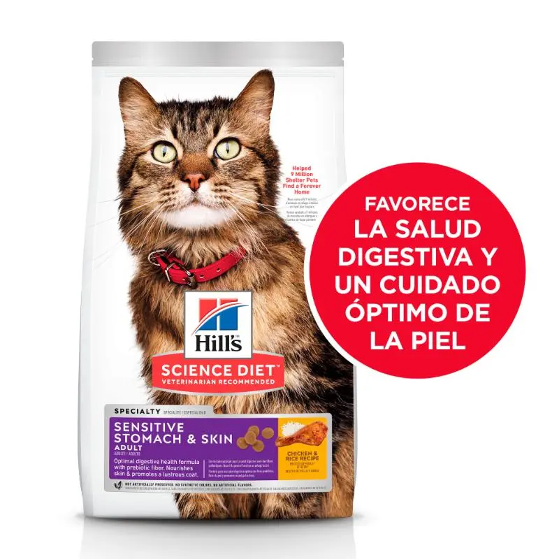 Hill’s Science Diet Felino Sensitive Stomach and Skin 3.5 Lb