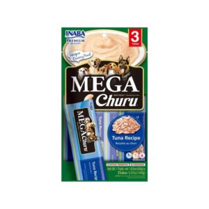 Inaba Dog Snack Mega Churu 3 Piezas - Atún 144 gr
