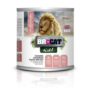 Br For Cat Wild Salmon Lata 400 GR