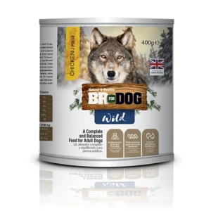 Br For Dog Wild Chicken Lata 400 GR