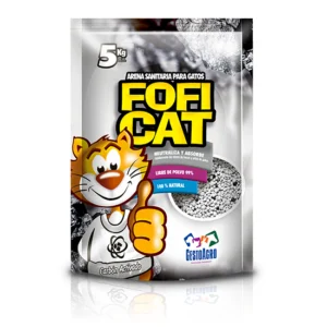 Arena Sanitaria Fofi Carbón Activado 5 Kg