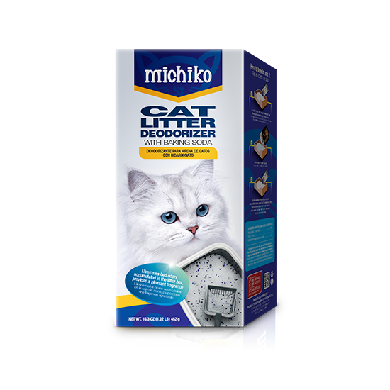 Desodorizante de Arena Michiko Cat Litter Caja 462g
